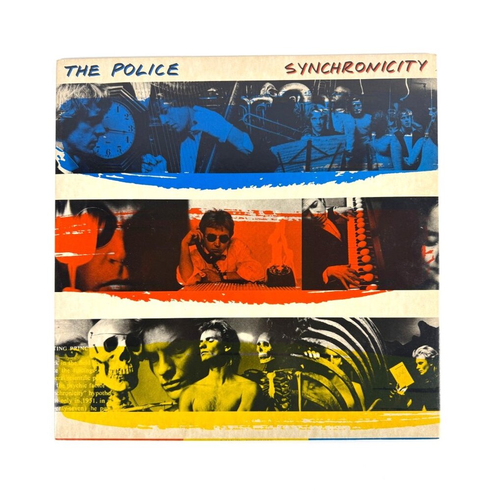 The Police Synchronicity 1983 Vinyl A&M SP-3735 Orig. Press w/ Promo Insert VG+ - Picture 6 of 7